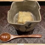 Akanezaka Oonuma - 山形屋のだだちゃ豆の揚げ出し豆腐、白味噌