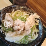 はなまるうどん - 塩豚肉うどん　