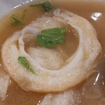 らーめん専門 和海 - 〆はしみしみの車麩、これも大好き