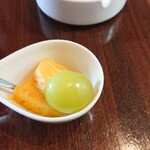 cafe まろん - サービスのフルーツ