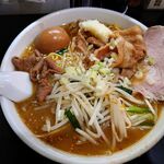 一条流がんこ総本家分家四谷荒木町 - モツ入り味噌ラーメン 1,300円