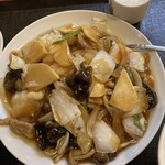 中国料理 上海一家 - 八宝菜定食