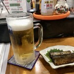 Iwakikko - 生ビールとお通し