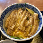 Sagisu Yamagasoba - 小どんぶり定食（きつね丼・ぶっかけそば）¥800