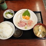 ときわ食堂 - お刺身定食