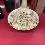 ラーメン二郎 - ラーメン　カラメ以外全マシマシ