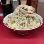 ラーメン二郎 - ラーメン　カラメ以外全マシマシ