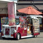 道の駅 とうじょう - ホットドッグのワゴン