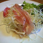 パザパ - コースのサラダ