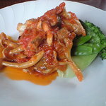 パザパ - 若鶏の猟師風トマト煮込み　８５０円