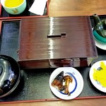 うなぎのいとう - 開帳前。