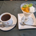 プリマベーラ - コーヒー、デザート（相方のデザート）
