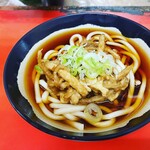 六文そば - ごぼう天うどん¥280