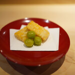 味ひろ - とうもろこしと銀杏の天ぷら