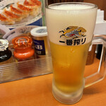 日高屋 - ■生ビール¥320×2杯