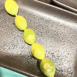 三酉屋 - ぎんなん220円