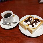 タナカコーヒ - 甘甘トーストセット