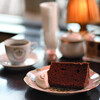 カフェ・ミエル - 料理写真:ケーキセット＠税込1,100円：ケーキは「チョコレートのシフォンケーキ」に。