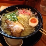 有八ラーメン - ゆず塩ラーメン ¥800