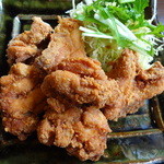 そば処　長尾根 - から揚げ