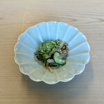 鮨 なんば - 海月と胡瓜の酢の物