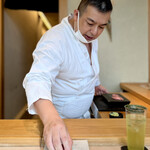 鮨 なんば - 難波英史氏