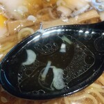 中華そば えもと - スープの感じ