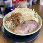 Suzukiya - 子豚ラーメン780円・ネギ150円・味玉（クーポン利用）