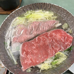 八幡屋 - 鍋物　和牛しゃぶしゃぶ
