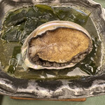 八幡屋 - 焼物　鮑の磯蒸焼
