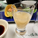 八幡屋 - 桃のジュース