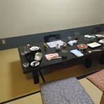 長七 - お座敷　宴会終わり