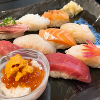 おたる政寿司 本店 - 握り10貫「茜」 アップ