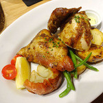 グリックグリル - 1/4チキンwithローストポテト