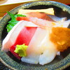 Kaisen Sakagura Fumiichi - ランチ海鮮丼セット　１２００　円（税込）のニシンの汁物のアップ【２０２２年９月】