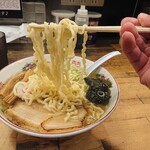 麺屋 奏 - 奏そば_白醤油_手もみ麺_味玉(2022.09)