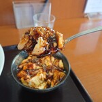 中国四川料理 天府仙臺 - ミニ麻婆丼(2022.09)