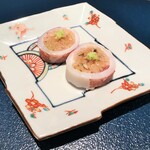 日本料理FUJI - ジンドウイカの飯蒸し