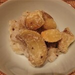 御料理 まつ山 - 厚保（あつ）くりの栗御飯