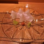 御料理 まつ山 - クエの腹身