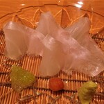 御料理 まつ山 - クエの腹身