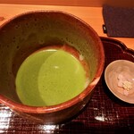 御料理 まつ山 - 抹茶　金平糖