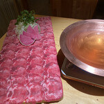 個室 肉寿司と牛タンしゃぶしゃぶ 金肉 - 