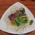 とんかつ成蔵 - コースのサラダ