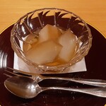 割烹 渡邊 - 洋梨のコンポート