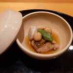 割烹 渡邊 - 甘鯛、蓮根餅、生麩、蓮根の実