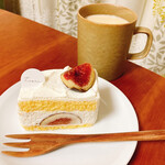 ラフカ - いちじくのショートケーキ