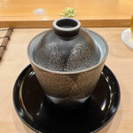 鮨 しゅん輔 - 最初は茶碗蒸しからスタート
