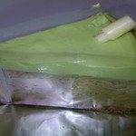 パパジョンズイータリー - 抹茶チ－ズケ－キ