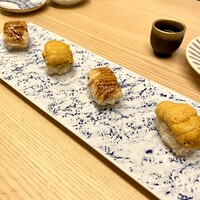 築地青空三代目 本店 - ふわふわな穴子 雲丹